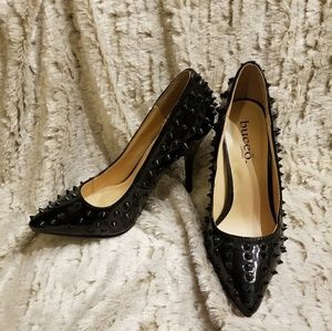 Italian made Studded pumps